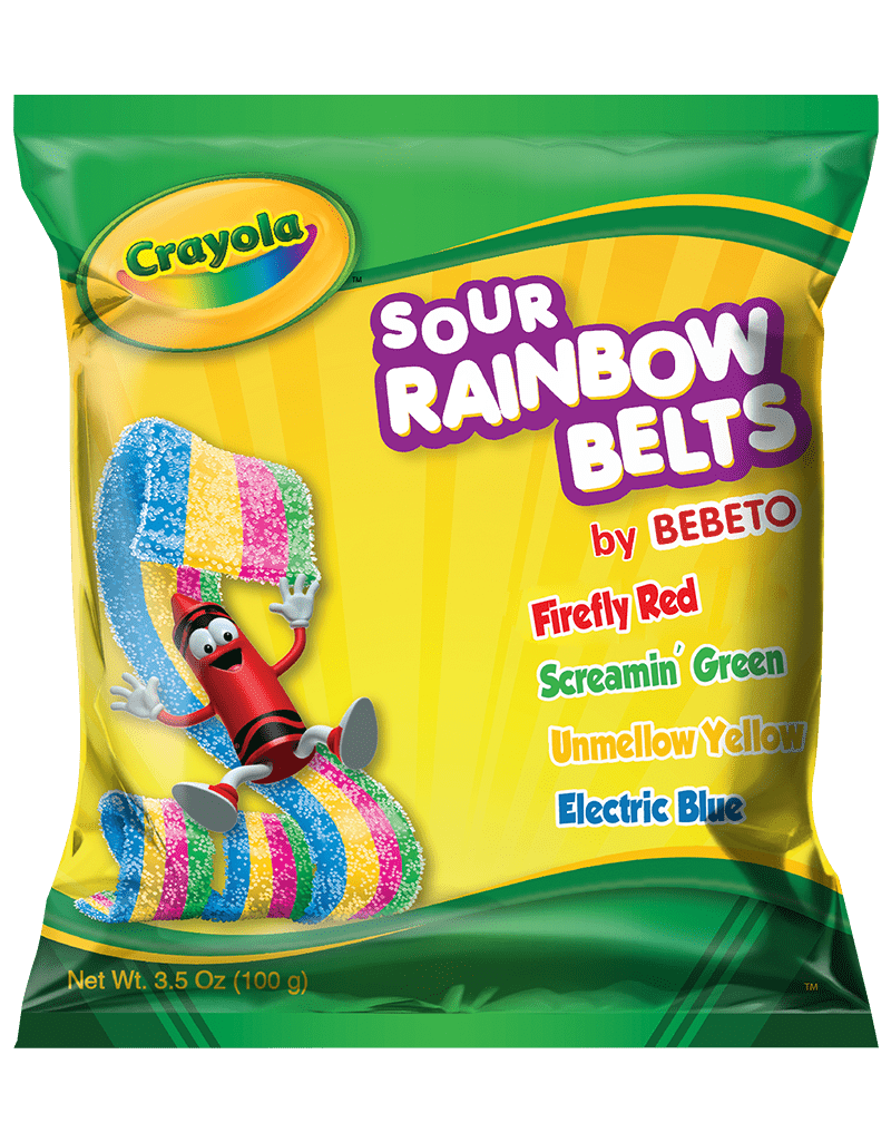 Sour Rainbow Belts